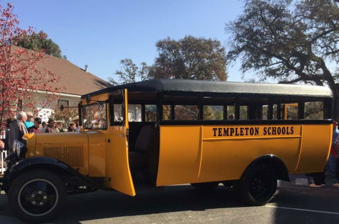 Templeton Historical Museum to showcase 1934 Ford school bus at Homecoming Parade