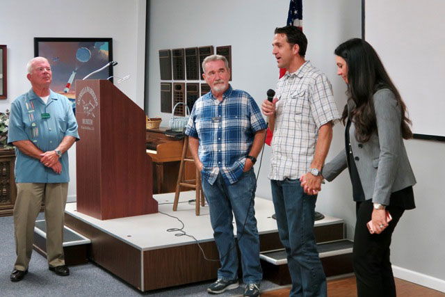 nic mattson, hayley mattson, bob chute, estrella warbirds museum