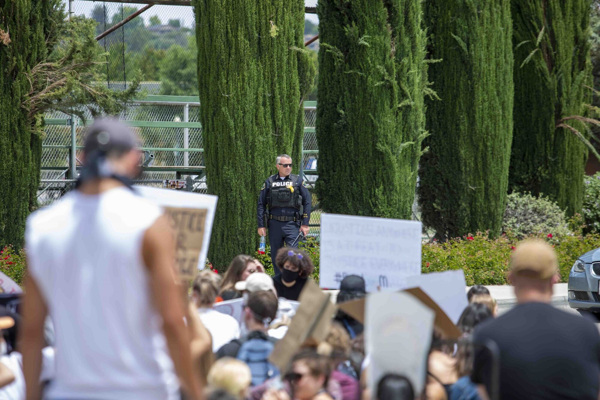 Paso Robles Protest Ends without Incident