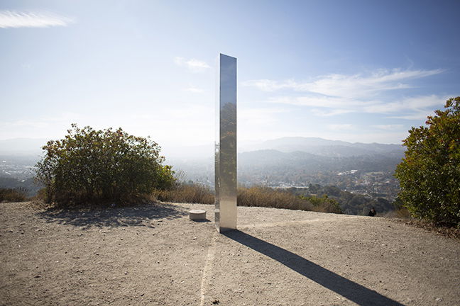 Mystery Obelisk Appears in Atascadero
