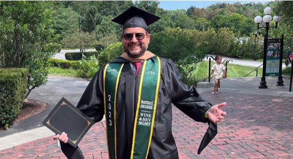 Jeffry’s Wine Country BBQ celebrates award-winning chef’s Master’s degree