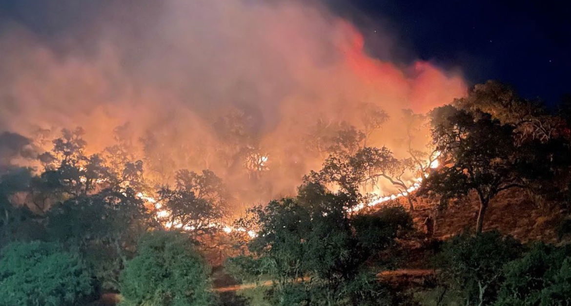 July 4 fire sparked near Highway 46
