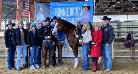 Mid State Cow Horse Association Hosts First Ronnie Richards Memorial Show