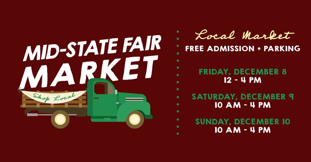 Winter Mid-State Fair Market coming this weekend
