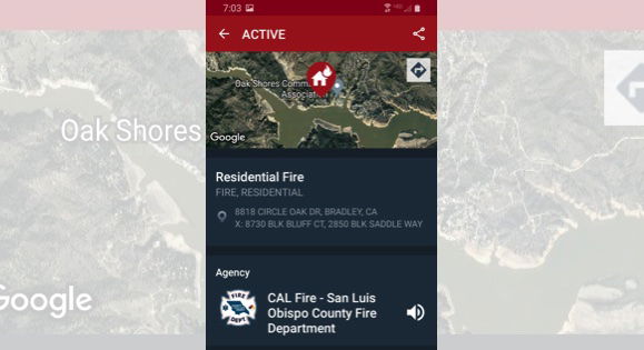 Three-story home engulfed in flames in Oak Shores community near Lake Nacimiento