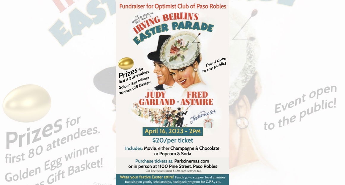 Optimist Club to Hold Easter Movie Fundraiser at Park Cinemas