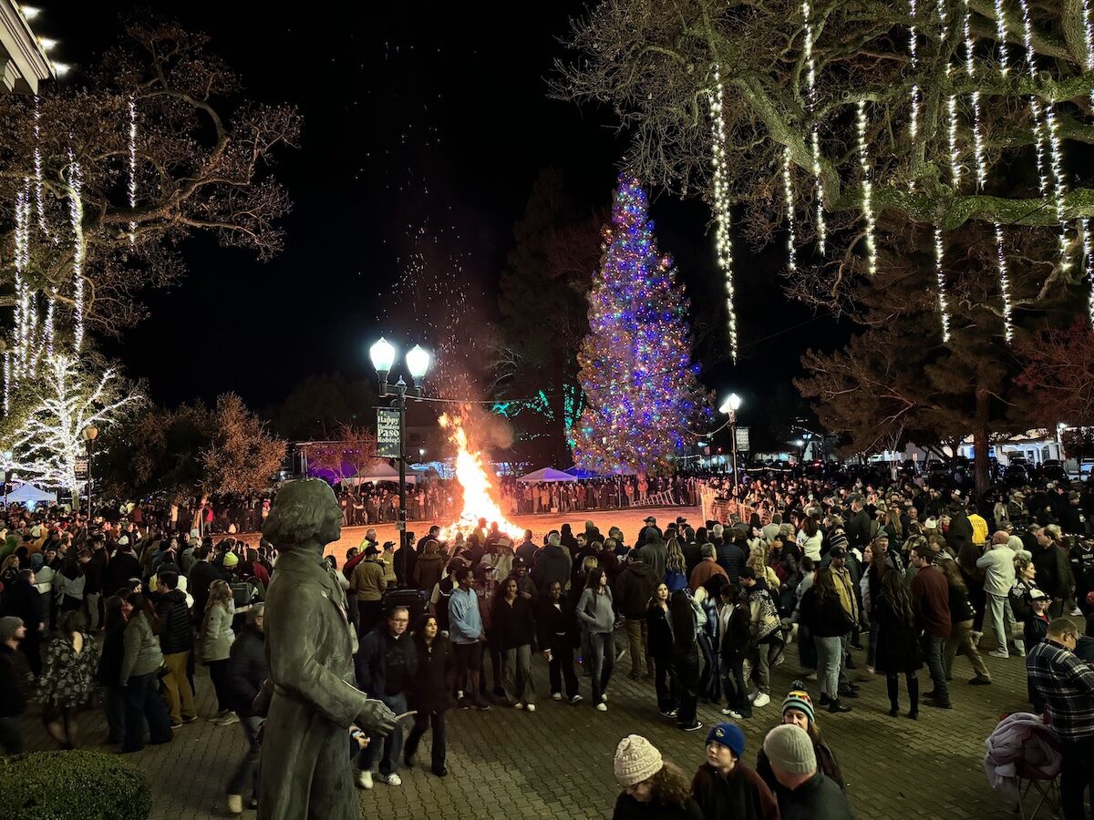 Paso Robles rings in the new year with a blaze