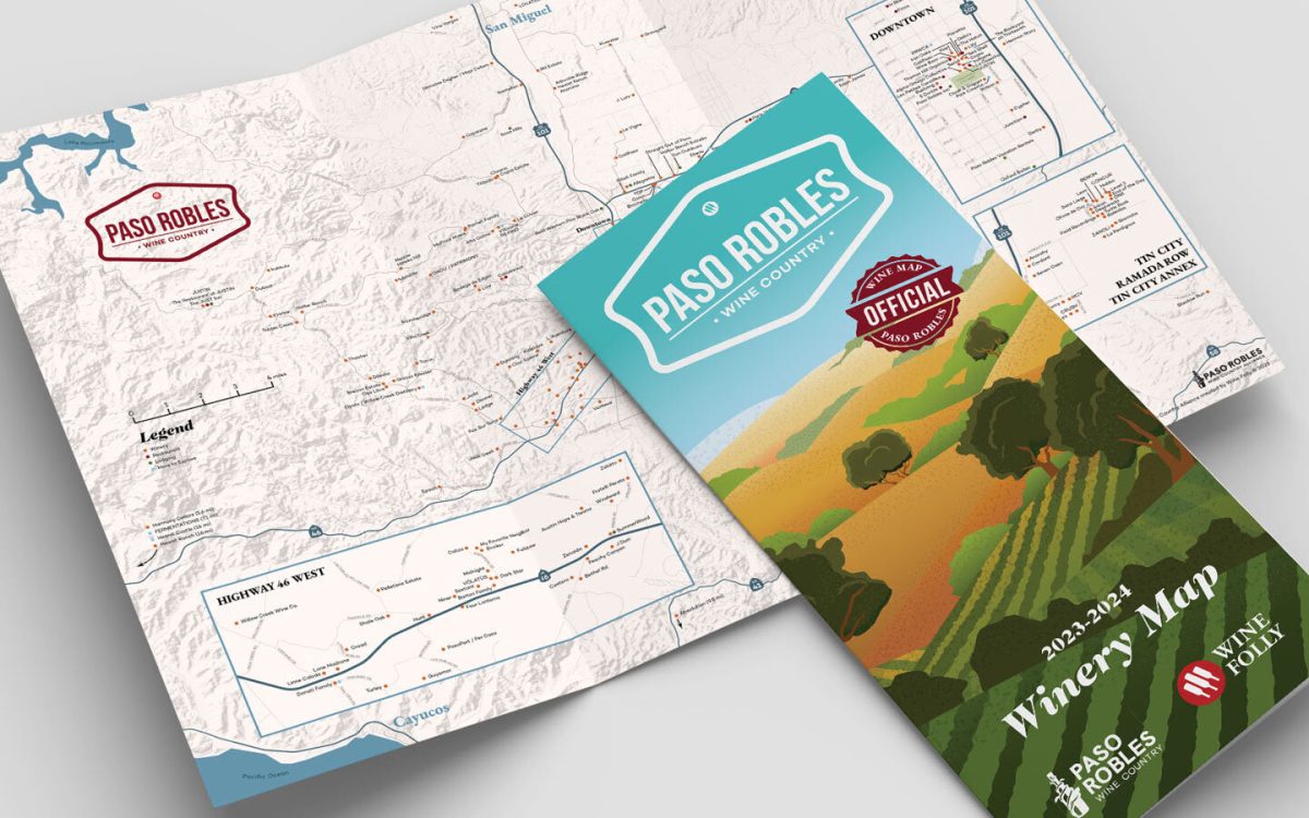 Paso Robles Wine Country Alliance and Wine Folly collaborate on new map and guide