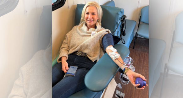 Twin Cities Community Hospital CEO and board member lead by example in blood drive