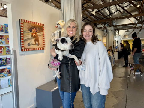 First&nbsp;'Art for Paws' brings together art and animals for a cause