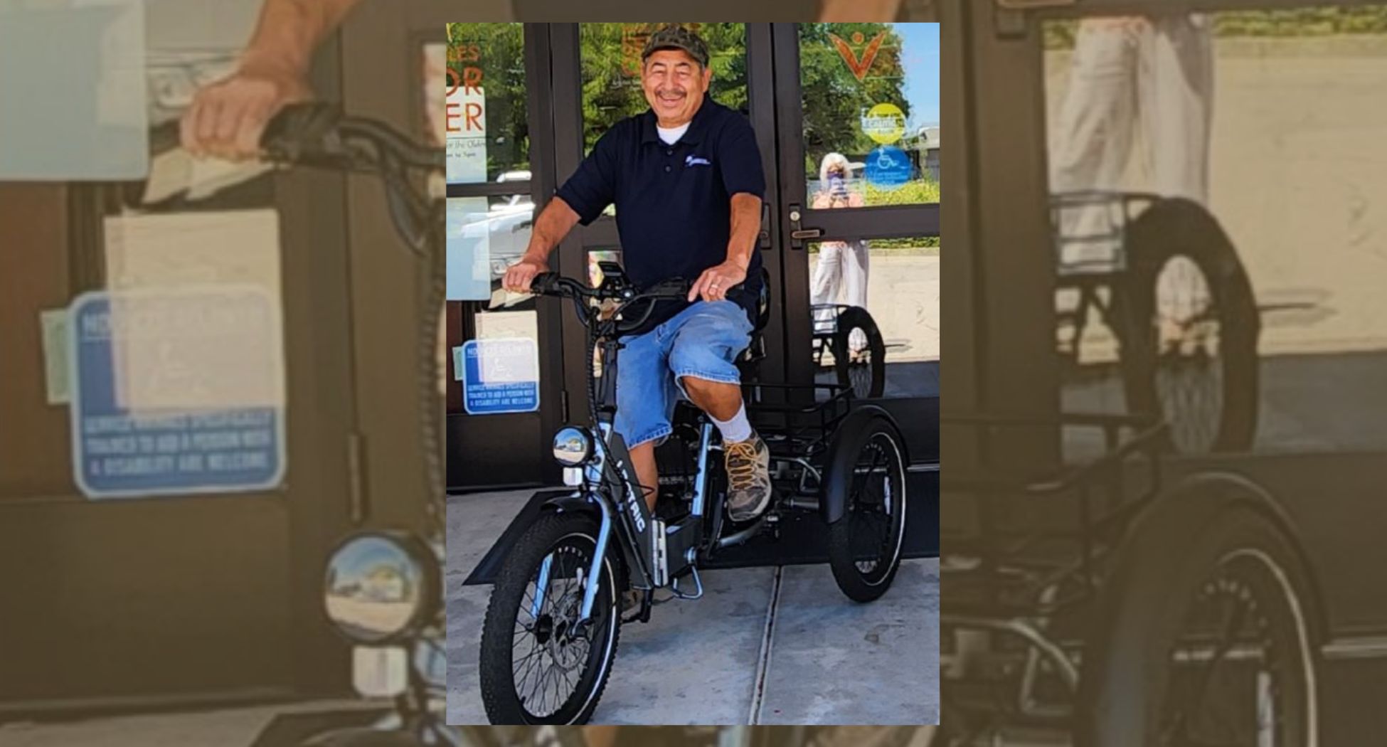 Lucky winner rolls into retirement after winning Paso Robles Senior Center’s electric trike raffle