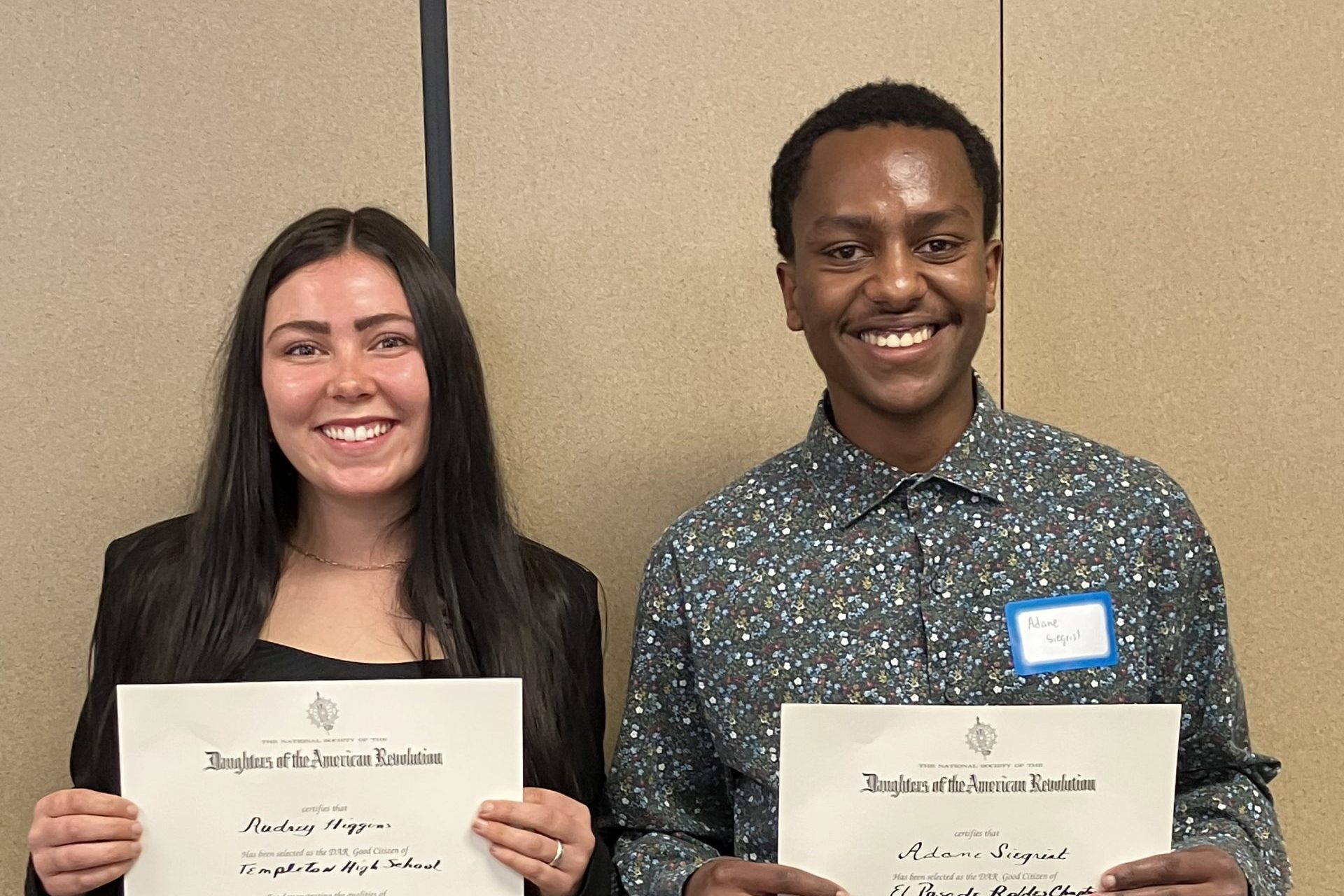 DAR announces winners of Good Citizen and essay contests