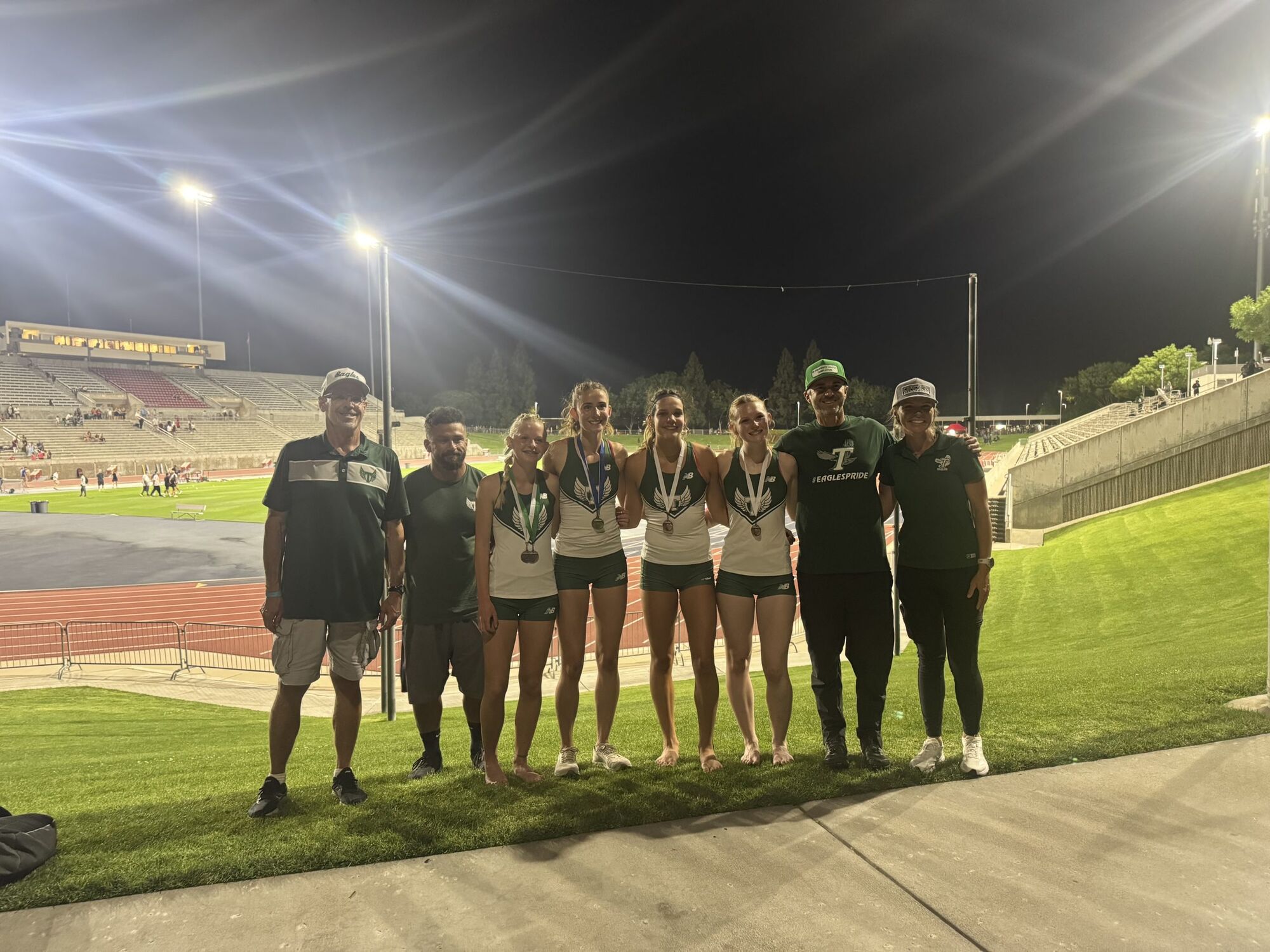 Templeton relay team makes history at CIF Masters Meet