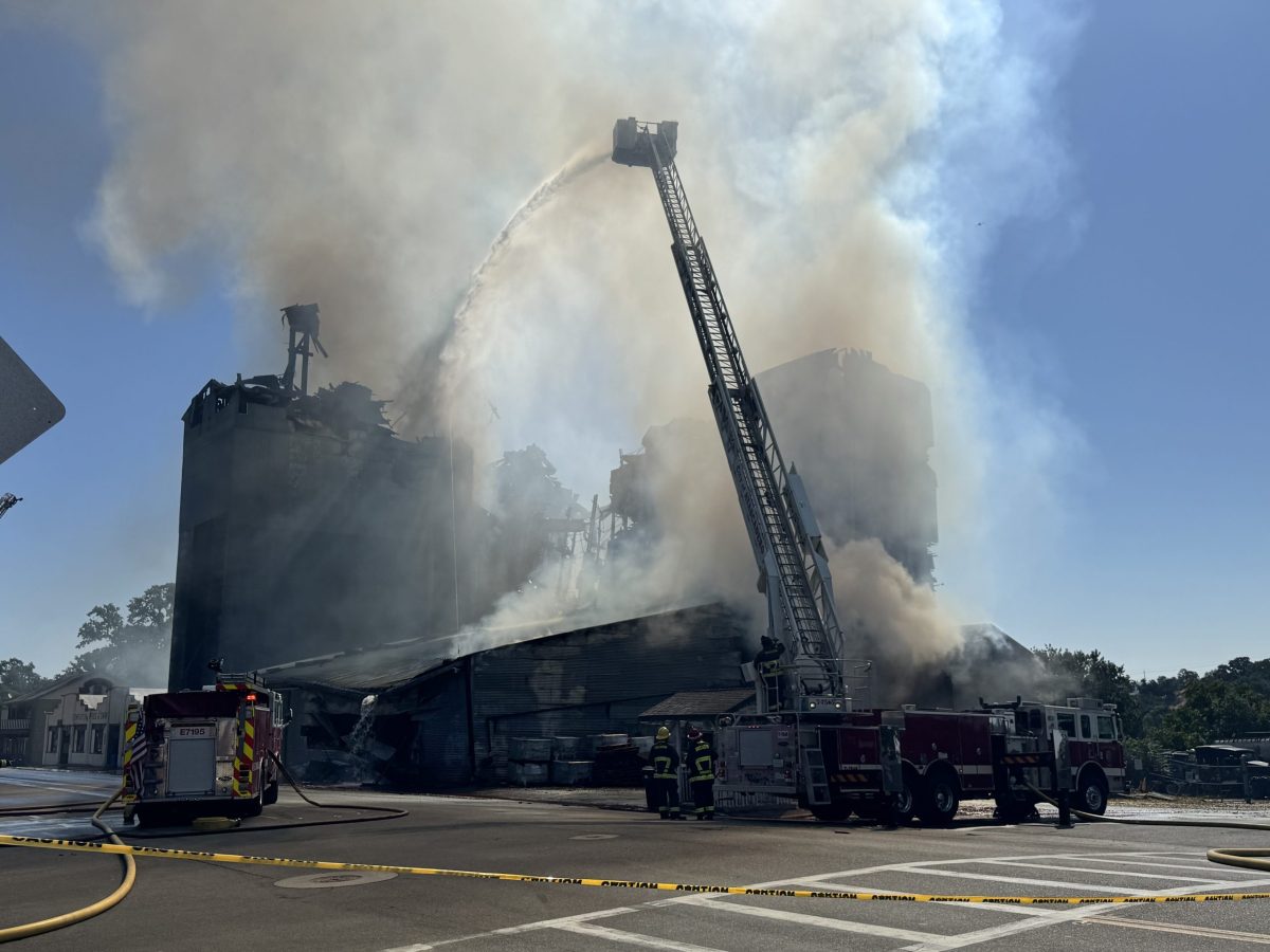 UPDATE: Fire continues to smolder and burn at beloved Templeton Feed and Grain