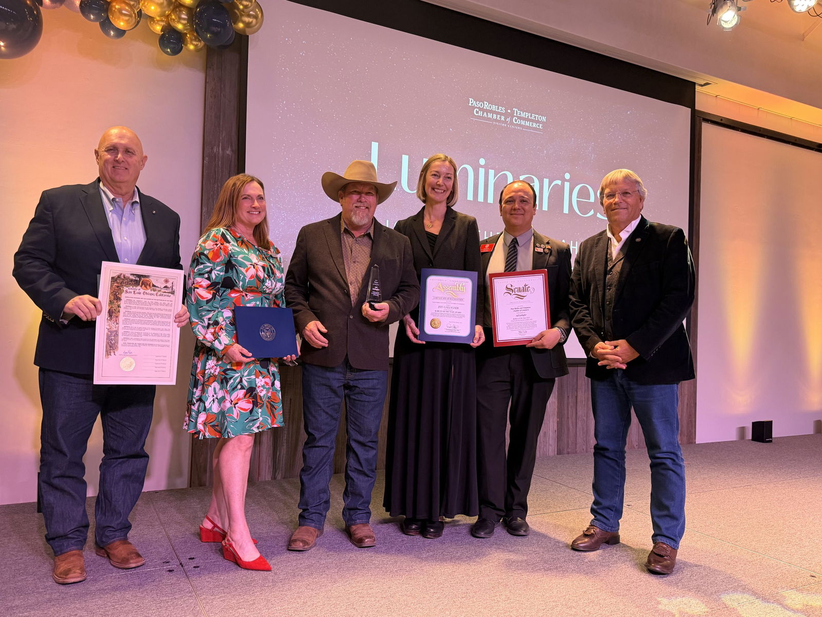 Gallagher honored as Roblan of the Year; Grace & Rose Restaurant wins Beautification Award