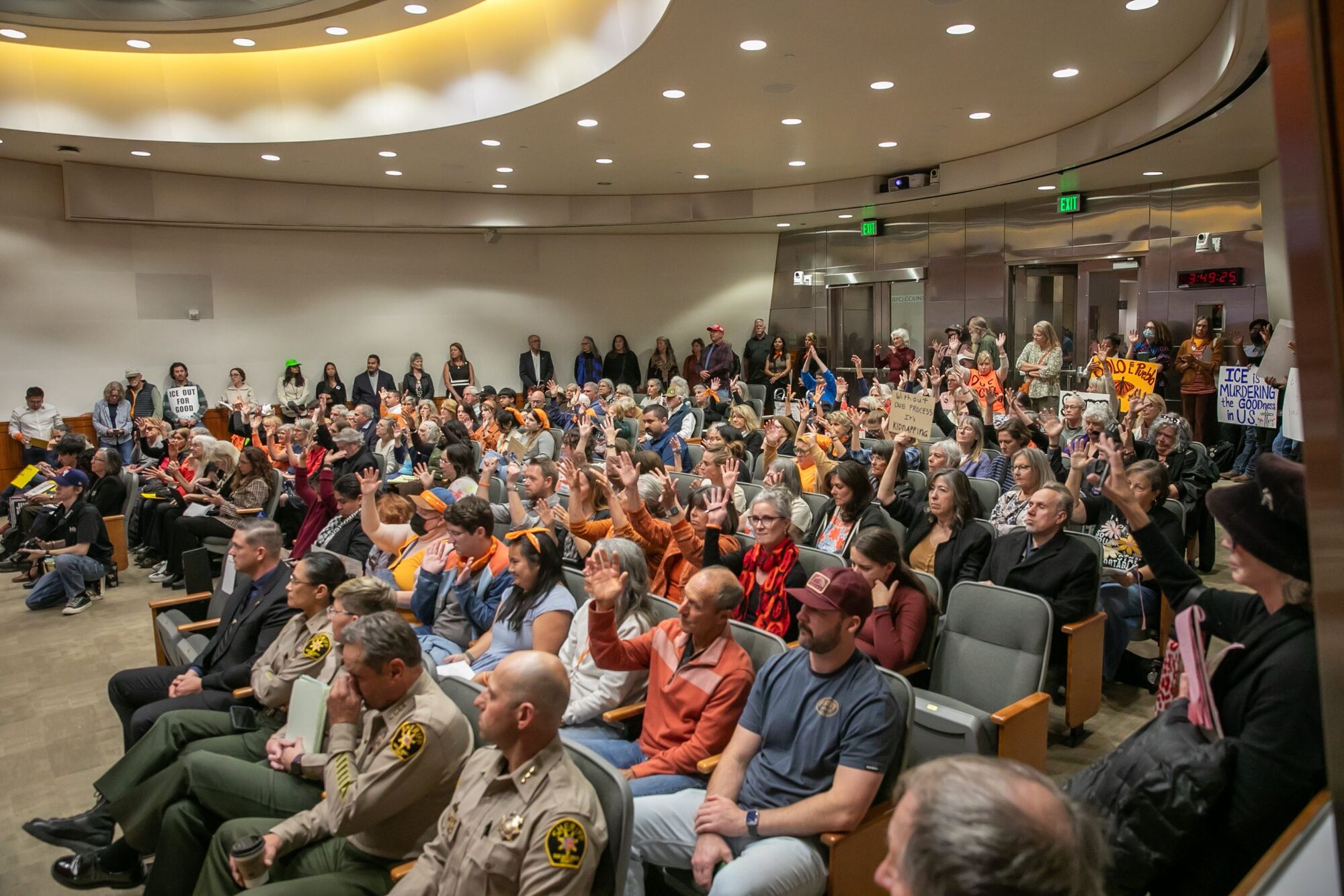 Protests and policy collide at TRUTH Act Hearing