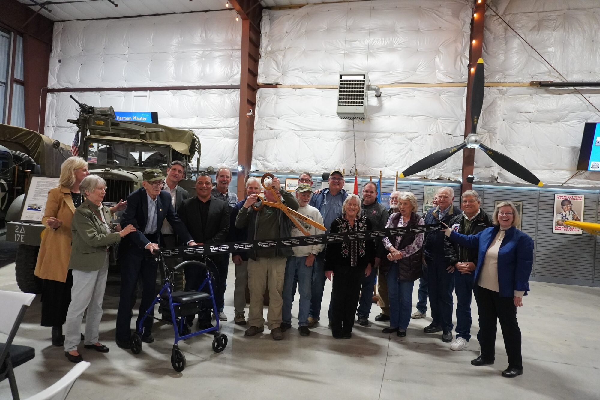 Estrella Warbirds Museum opens expansions to honor Pfauter and Bauer