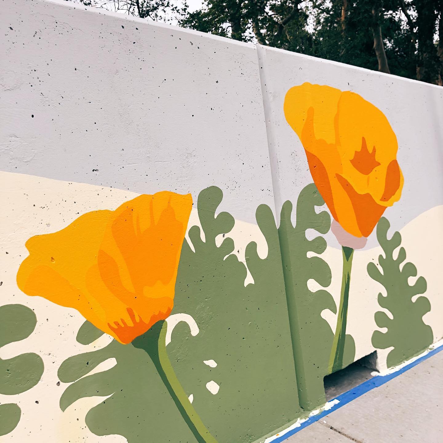 New Mural Decorates the Historic Marsh Street Bridge