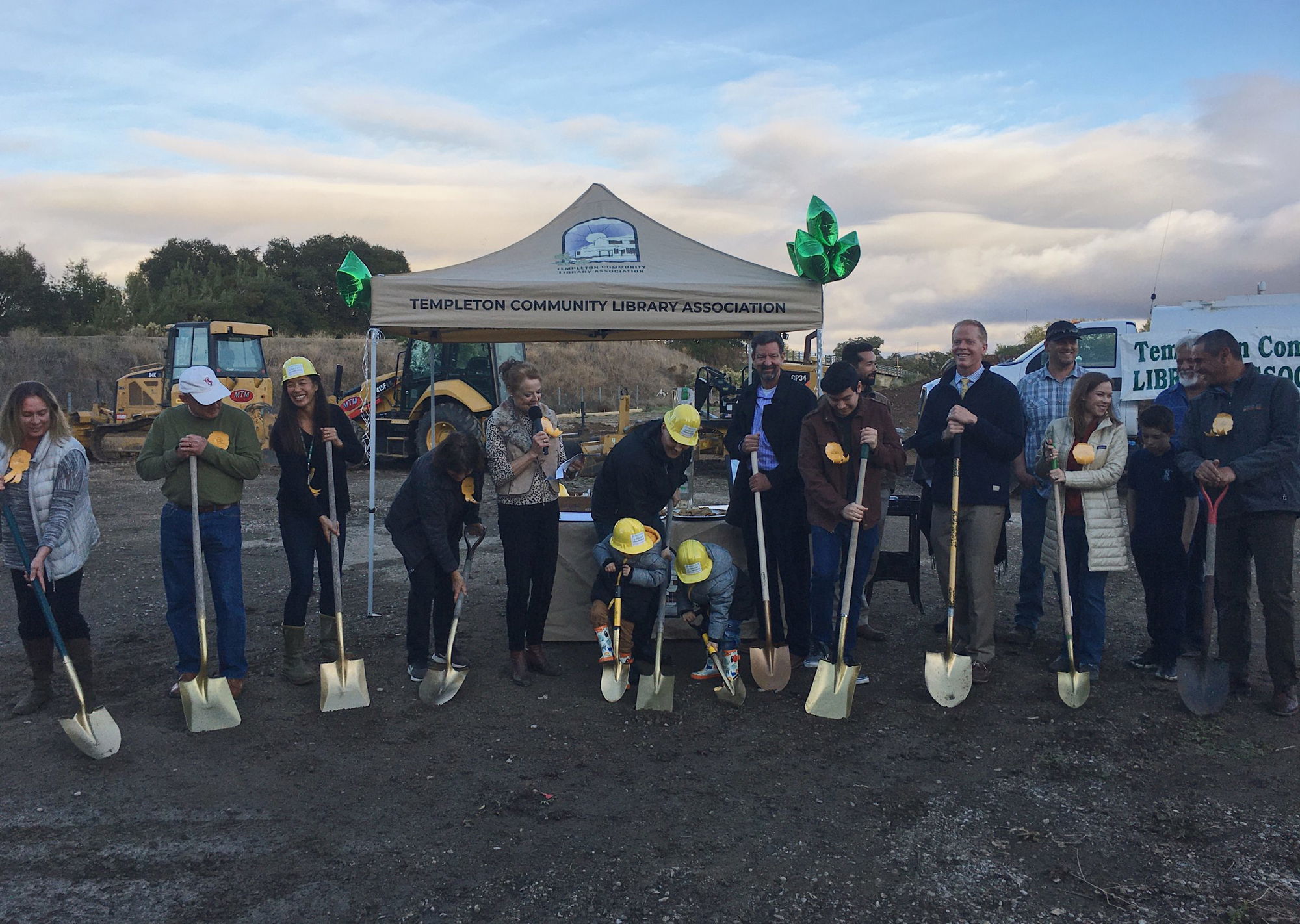 Groundbreaking News For Templeton’s New Library