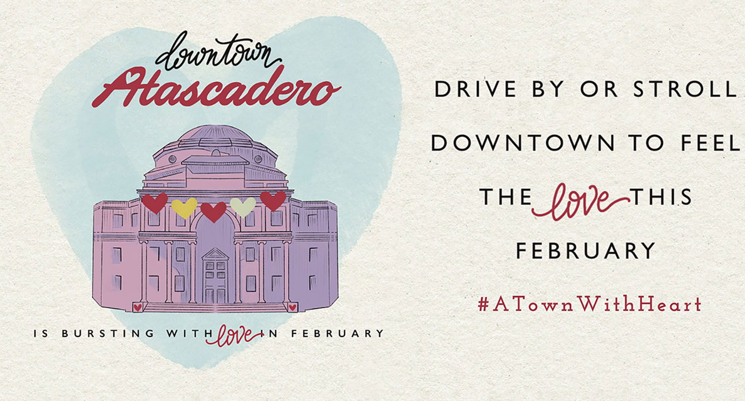 Downtown Atascadero Spreads Love in February