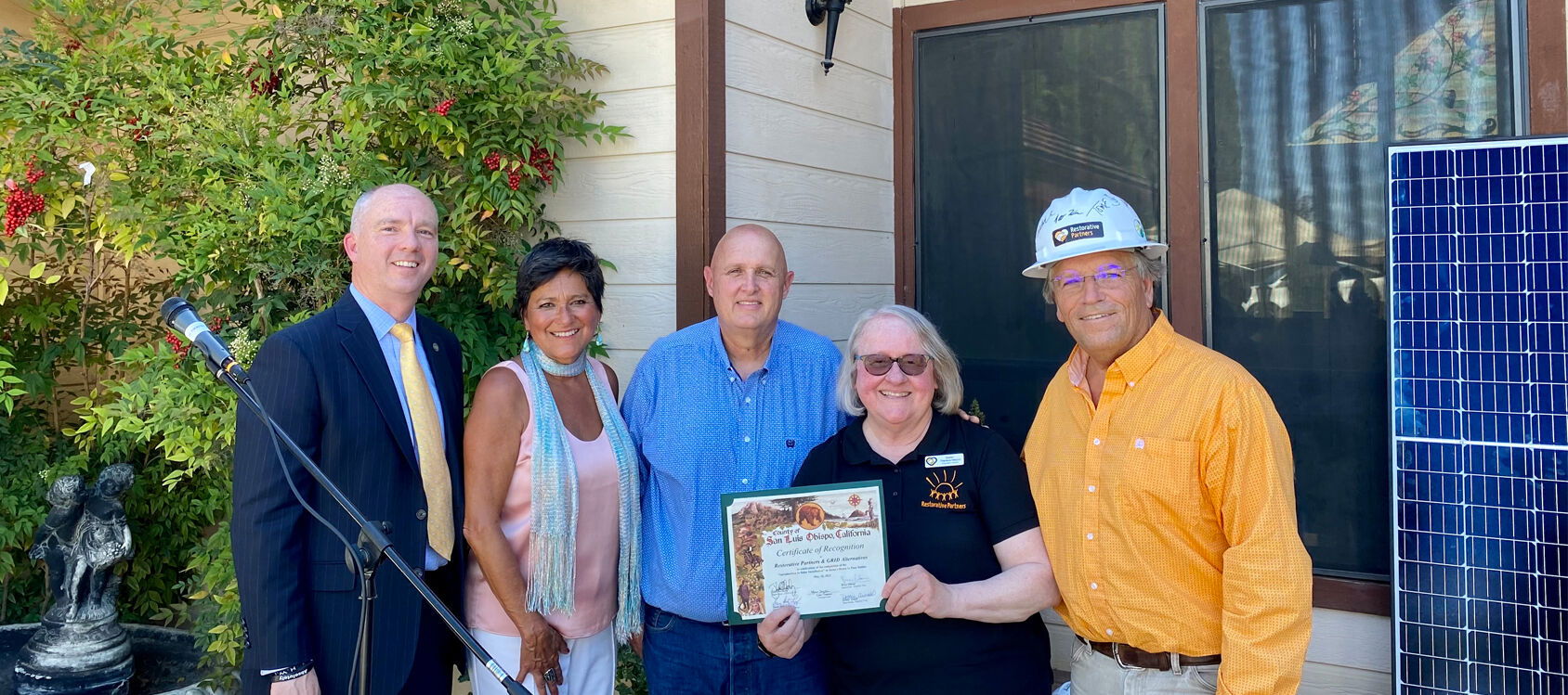 Anna's Home Celebrates "Introduction to Solar Training"