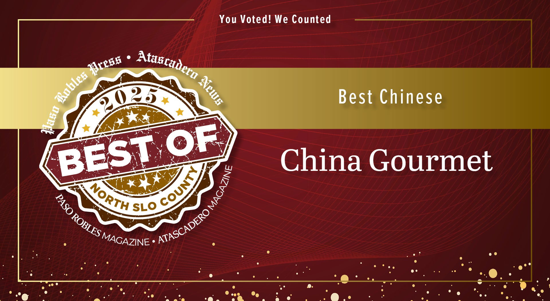 Best of 2025 Winner: Best Chinese