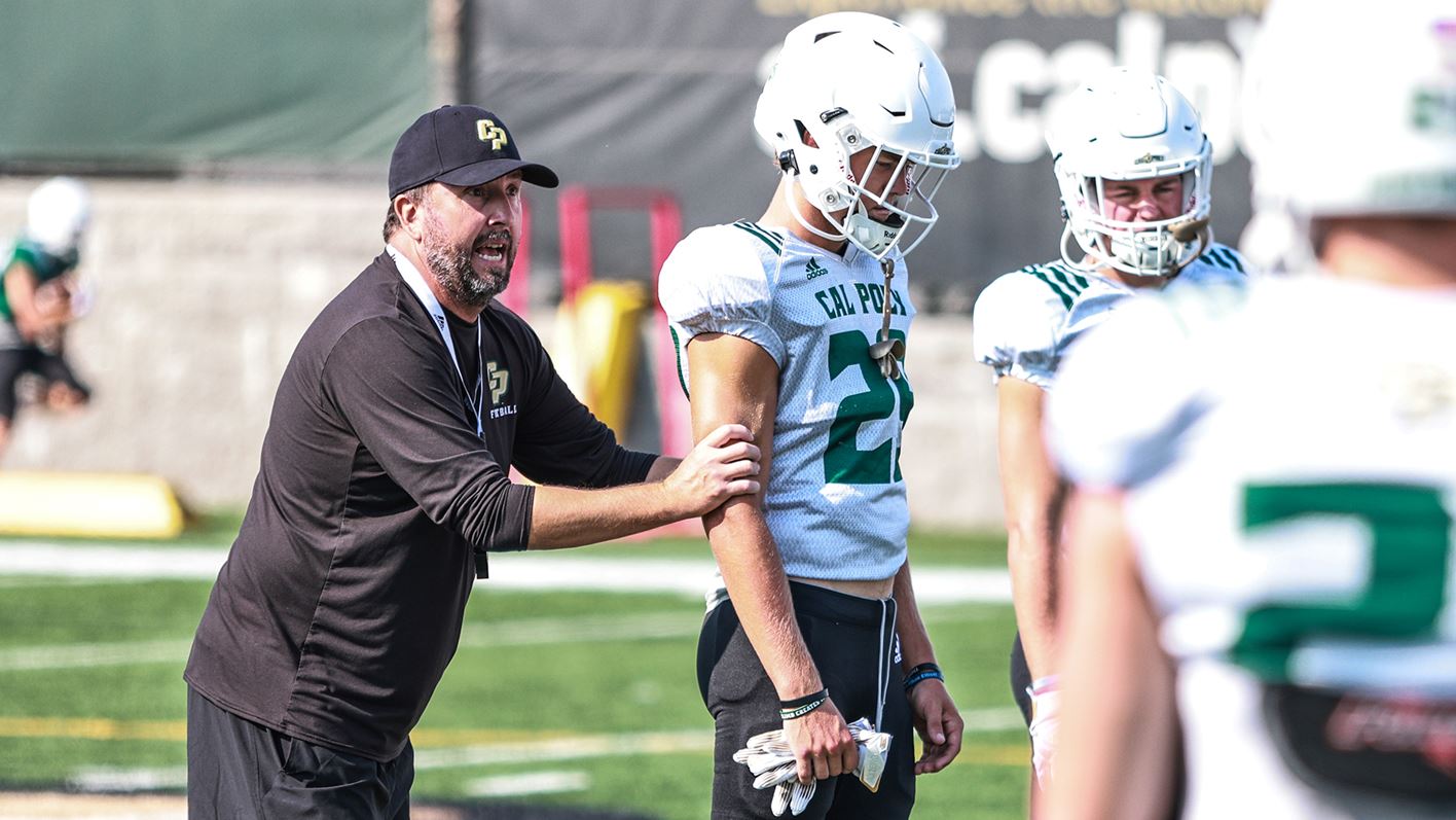 Cal Poly Wraps Up First Week of Fall Camp with Full Pads