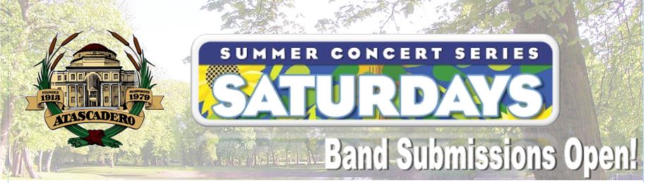 “Saturday in the Park” Summer Concert Series Band Submissions Open!