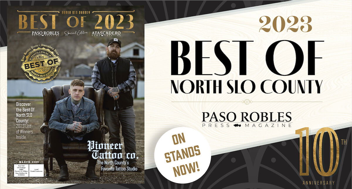 March Issue of Paso Robles Press Magazine Now in Your Mailbox