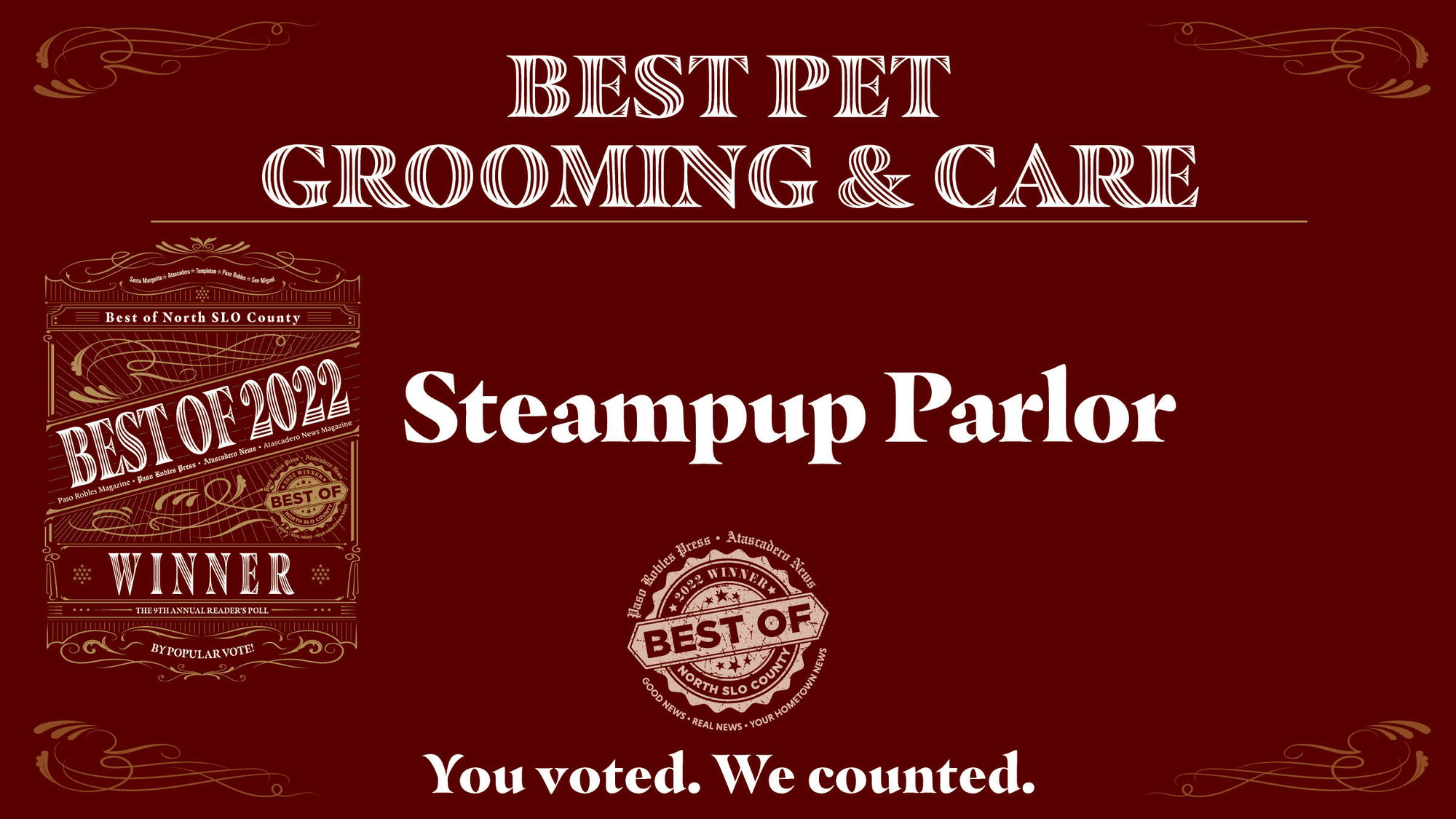 Best of 2022 Winner: Best Pet Grooming & Care