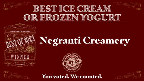 Best of 2022 Winner: Best Ice Cream or Frozen Yogurt
