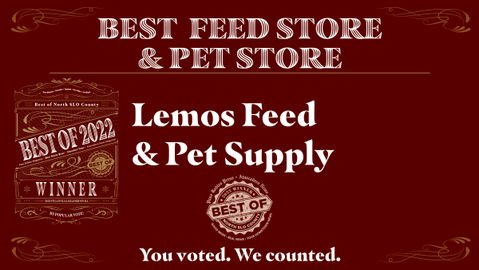 Best of 2022 Winner: Best Feed Store and Pet Store