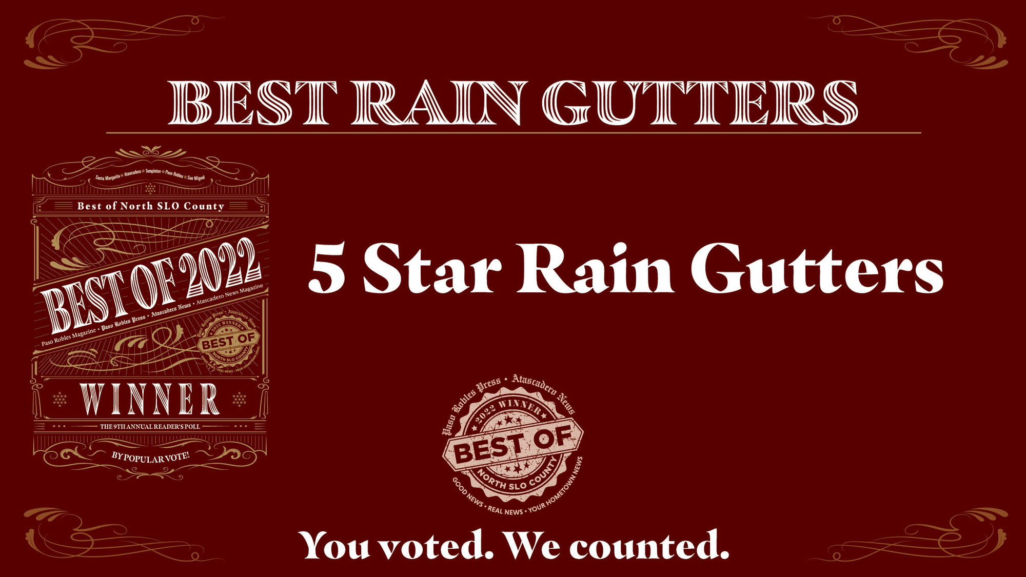 Best of 2022 Winner: Best Rain Gutters