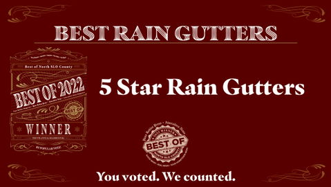 Best of 2022 Winner: Best Rain Gutters