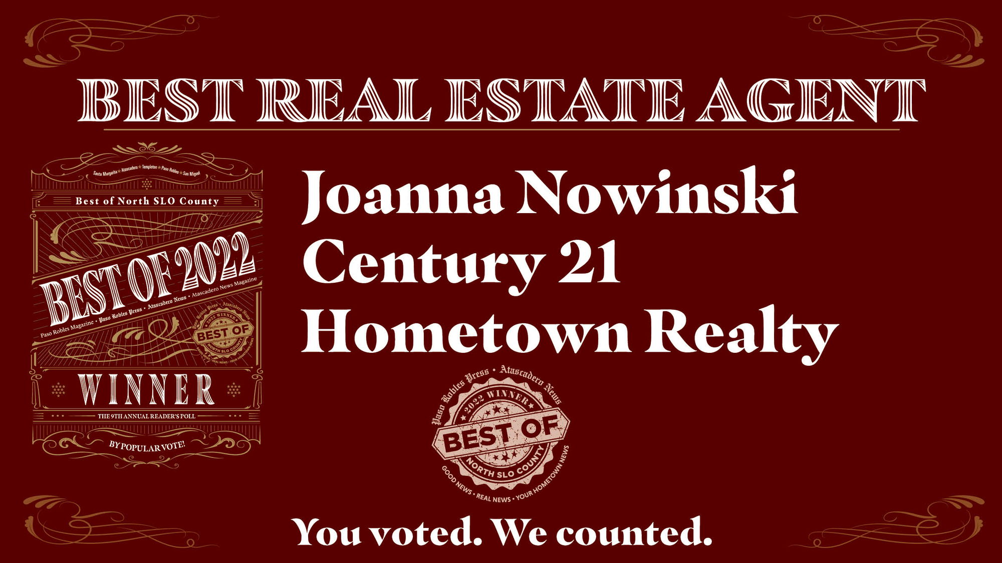 Best of 2022 Winner: Best Real Estate Agent