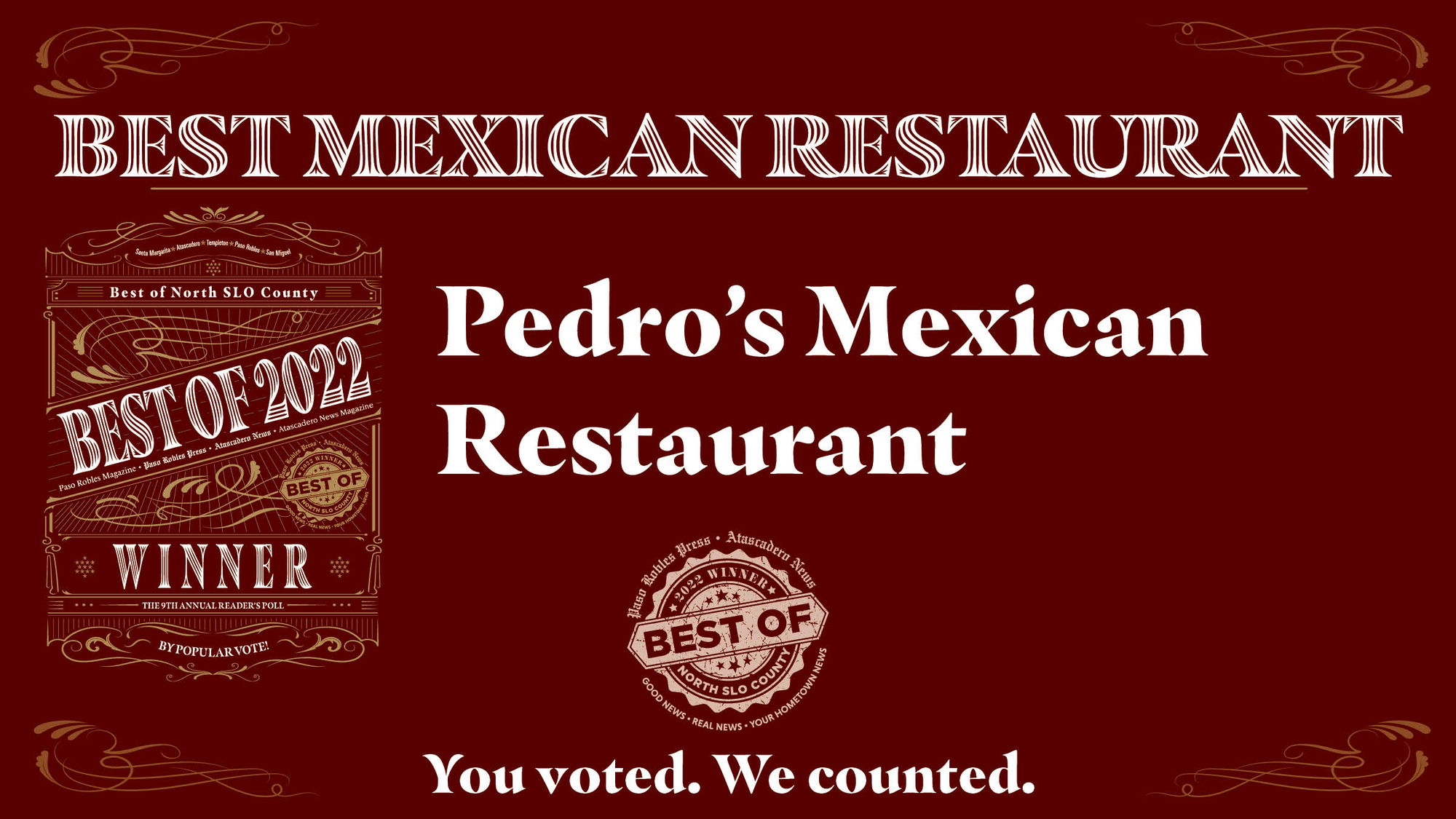Best of 2022 Winner: Best Mexican Restaurant