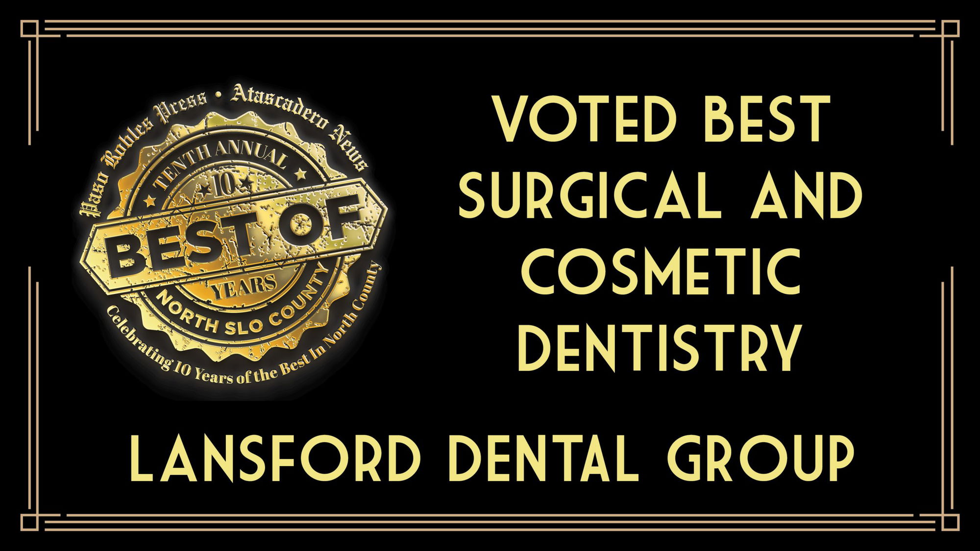 Best of 2023 Winner: Best Surgical and Cosmetic Dentistry