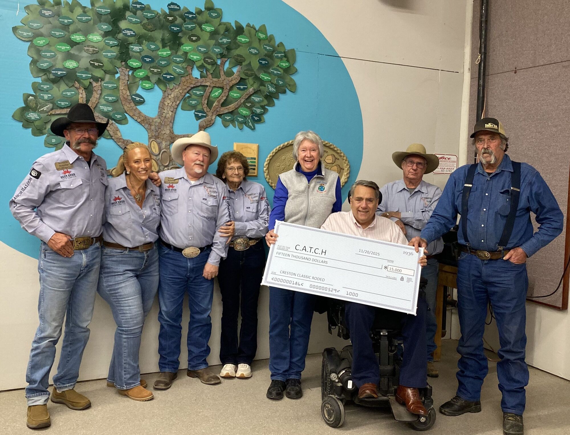 Creston Classic Rodeo donates $25,000 to community groups after 29th rodeo