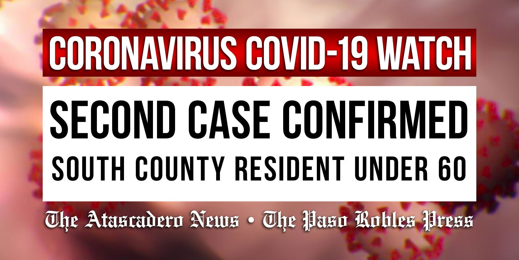 Second Case of COVID-19 Coronavirus in SLO County Confirmed