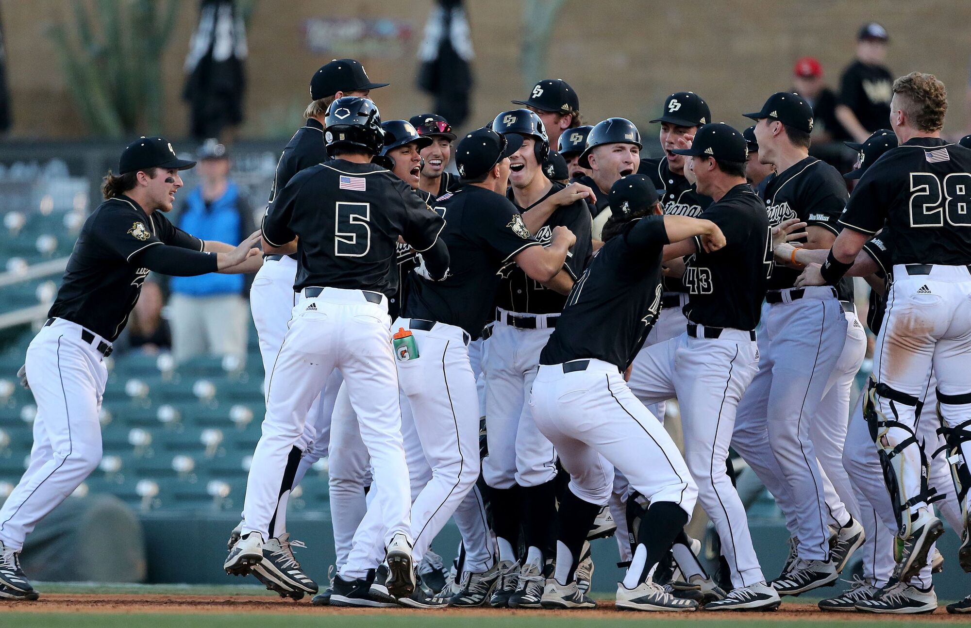 CAL POLY STUNS NO. 1 VANDERBILT WITH PAIR OF SACRIFICE FLIES IN NINTH INNING