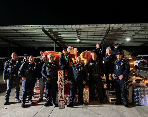Community Spotlight: PRPD brings Santa's Sleigh to Paso Robles
