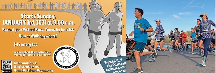3rd Annual Chicken 10k / 5k Fun Run Moves Virtual for 2021