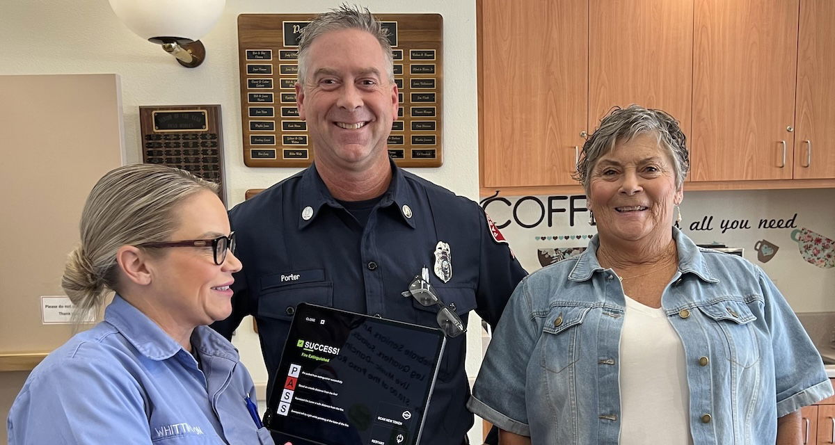 Paso Robles Fire Department holds safety training at Senior Center