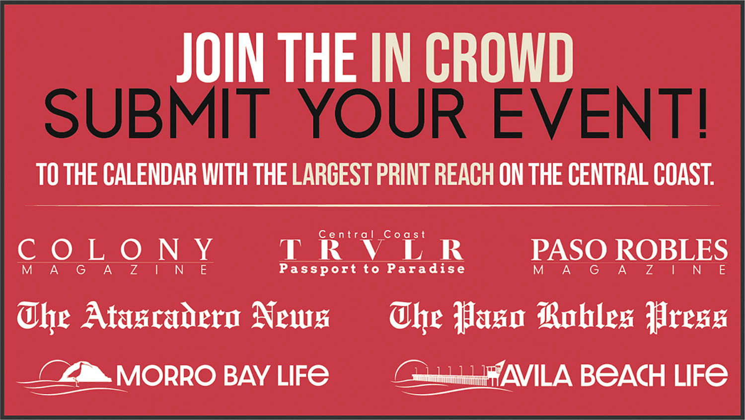 Submit your Events!