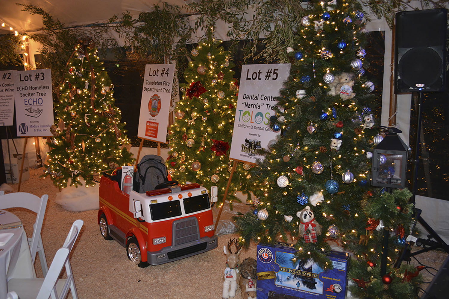 Templeton Chamber Celebrating 40 Years at Tree Auction and Impact Dinner