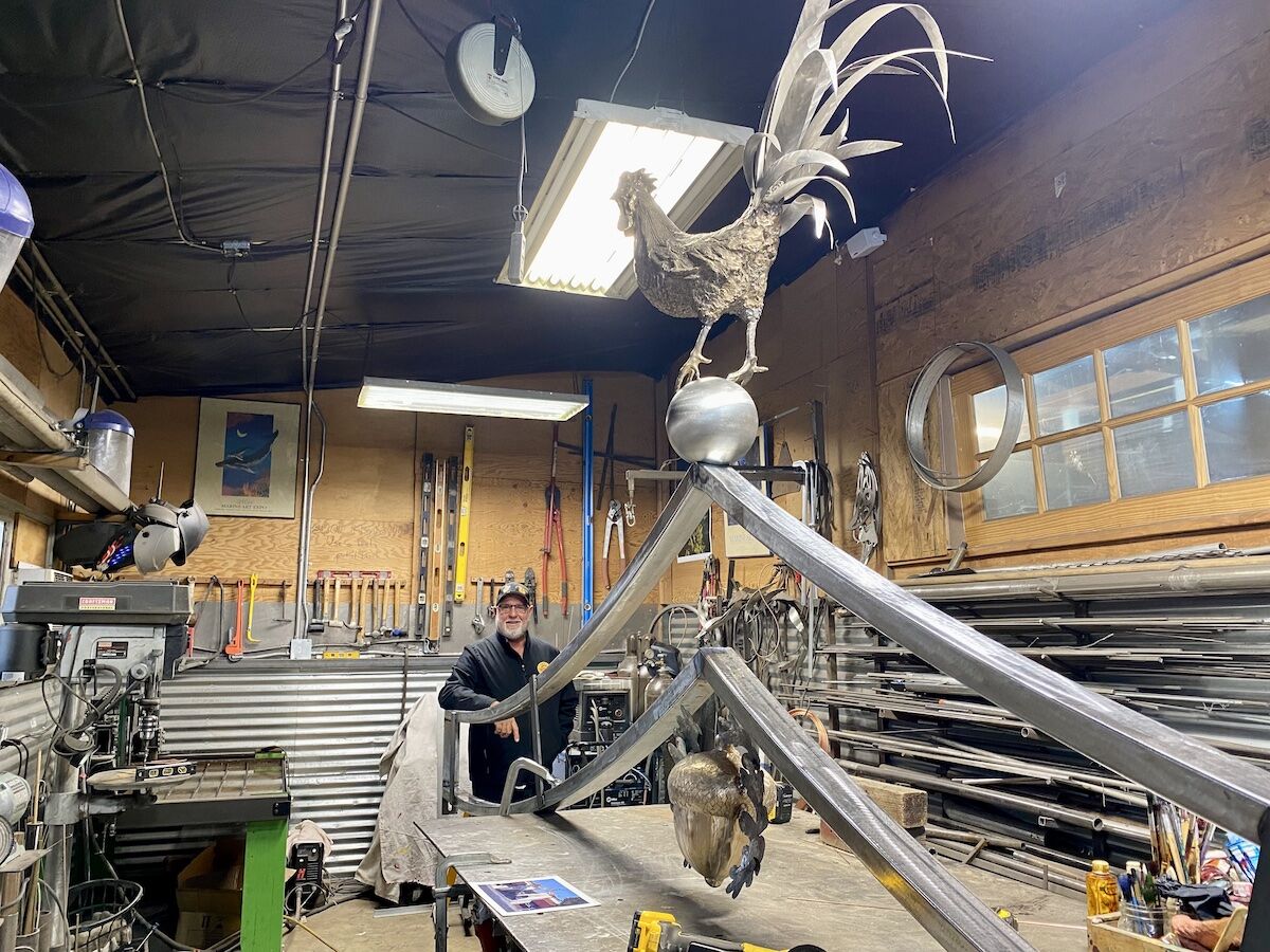 Archway Installed over Norma's Way