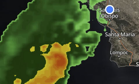 Four-day Storm Approaches San Luis Obispo County