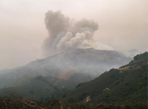 Weather Helping Firefighters Battle Dolan, Creek Fires