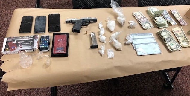 Two Arrested on Drug, Gun Charges in Paso Robles