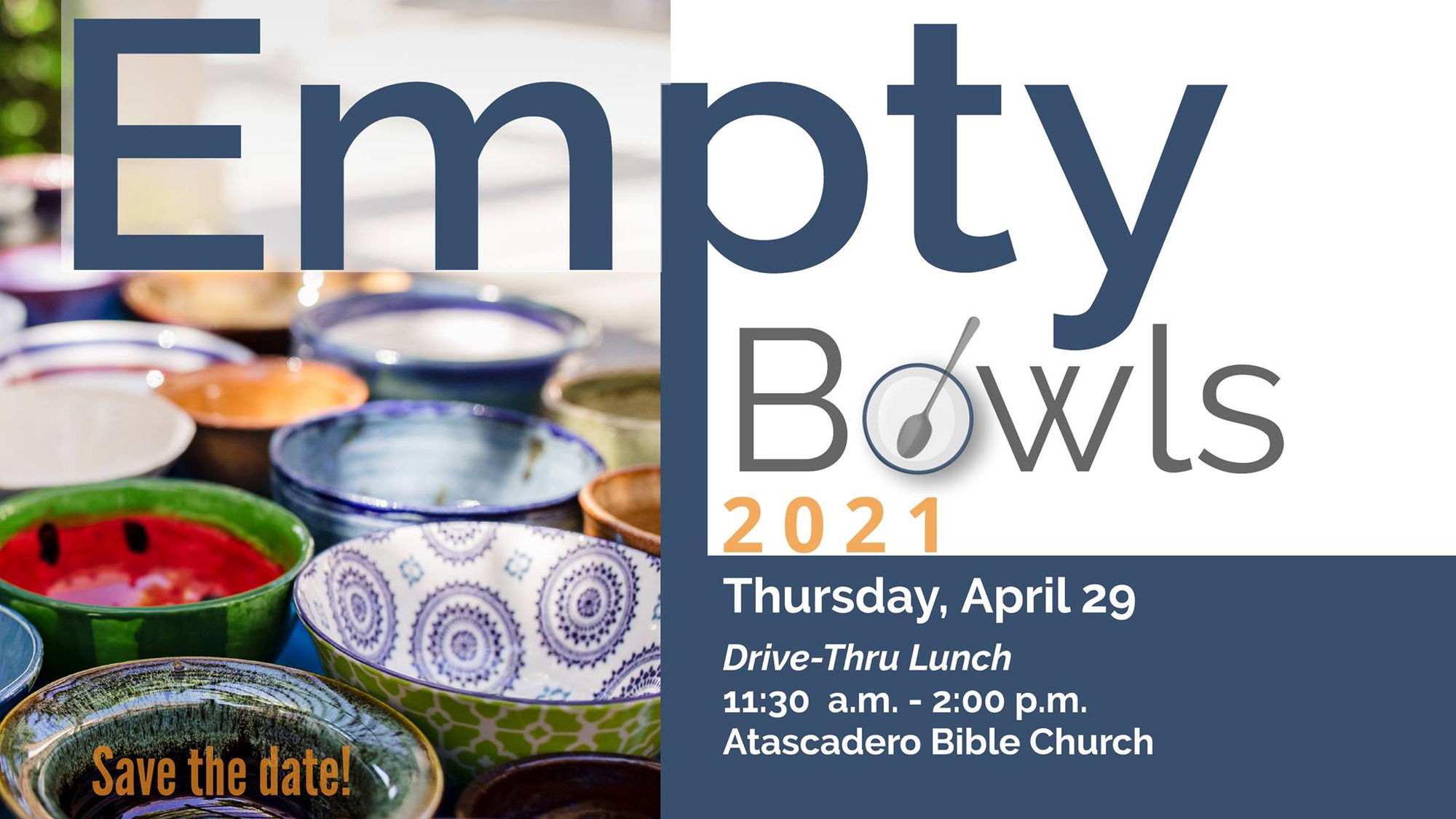 ECHO’s Empty Bowls Fundraiser Returns as a Drive-Thru